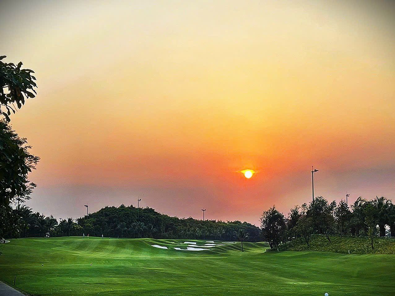 Tan Son Nhat Golf sunset